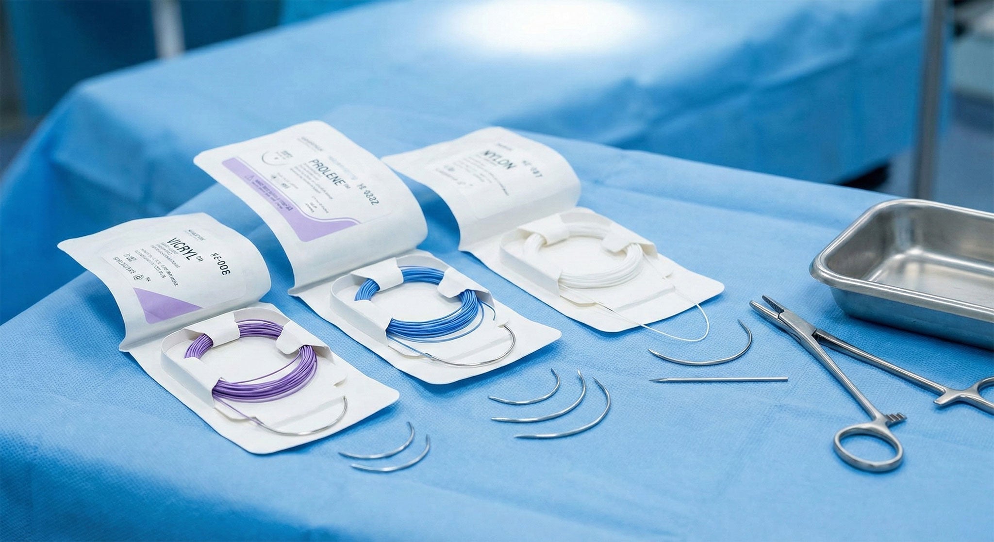 Chirurgisches Nahtmaterial: Der große Guide zu Auswahl, Nadeln & Anwendung