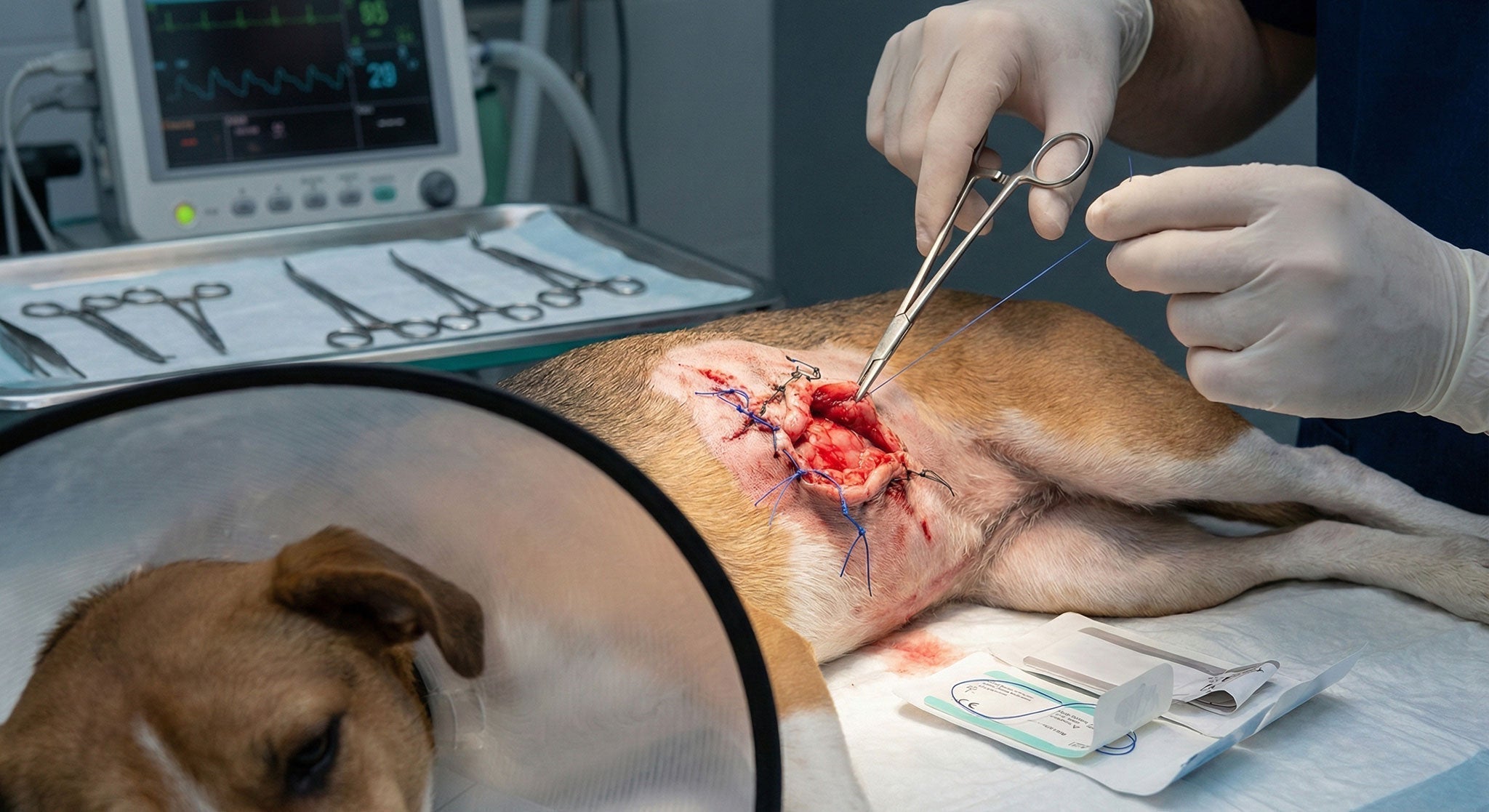 Operation gelungen, Wunde offen? So vermeiden Tierärzte postoperative Wunddehiszenzen