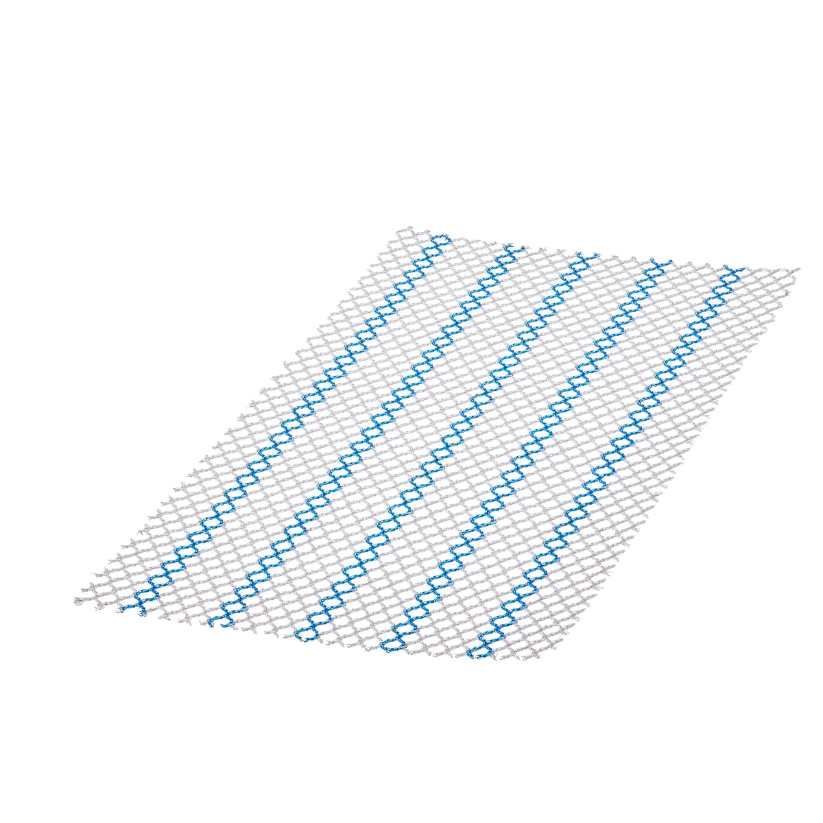 Beispielbild: Ethicon ULTRAPRO Netz mit blauen Orientierungsstreifen
