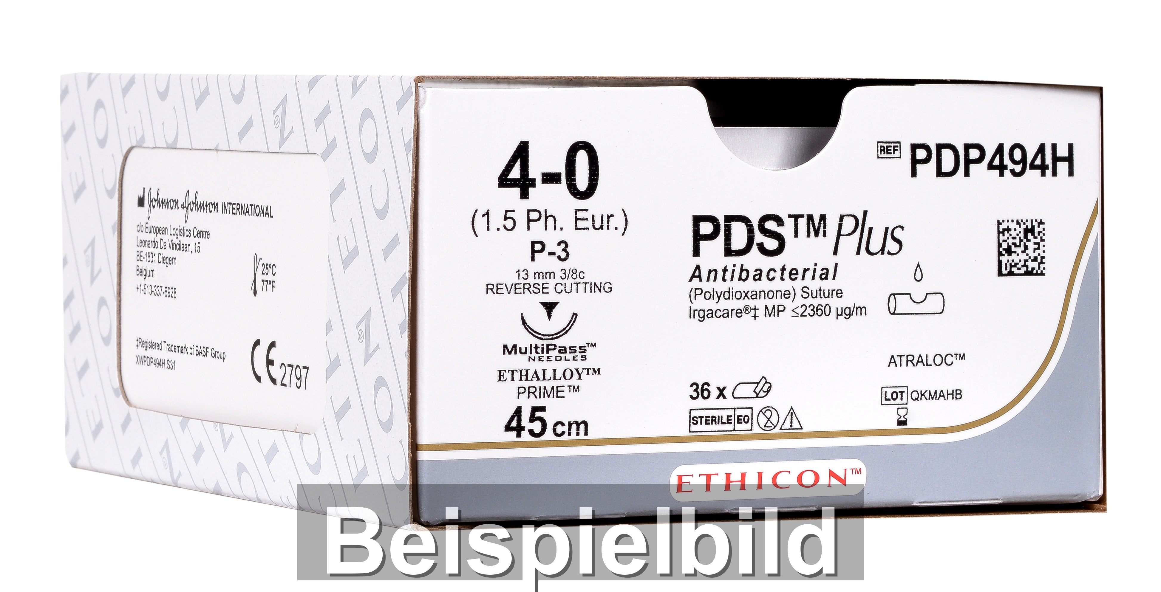Ethicon PDS Plus USP 1 30 cm CT1
