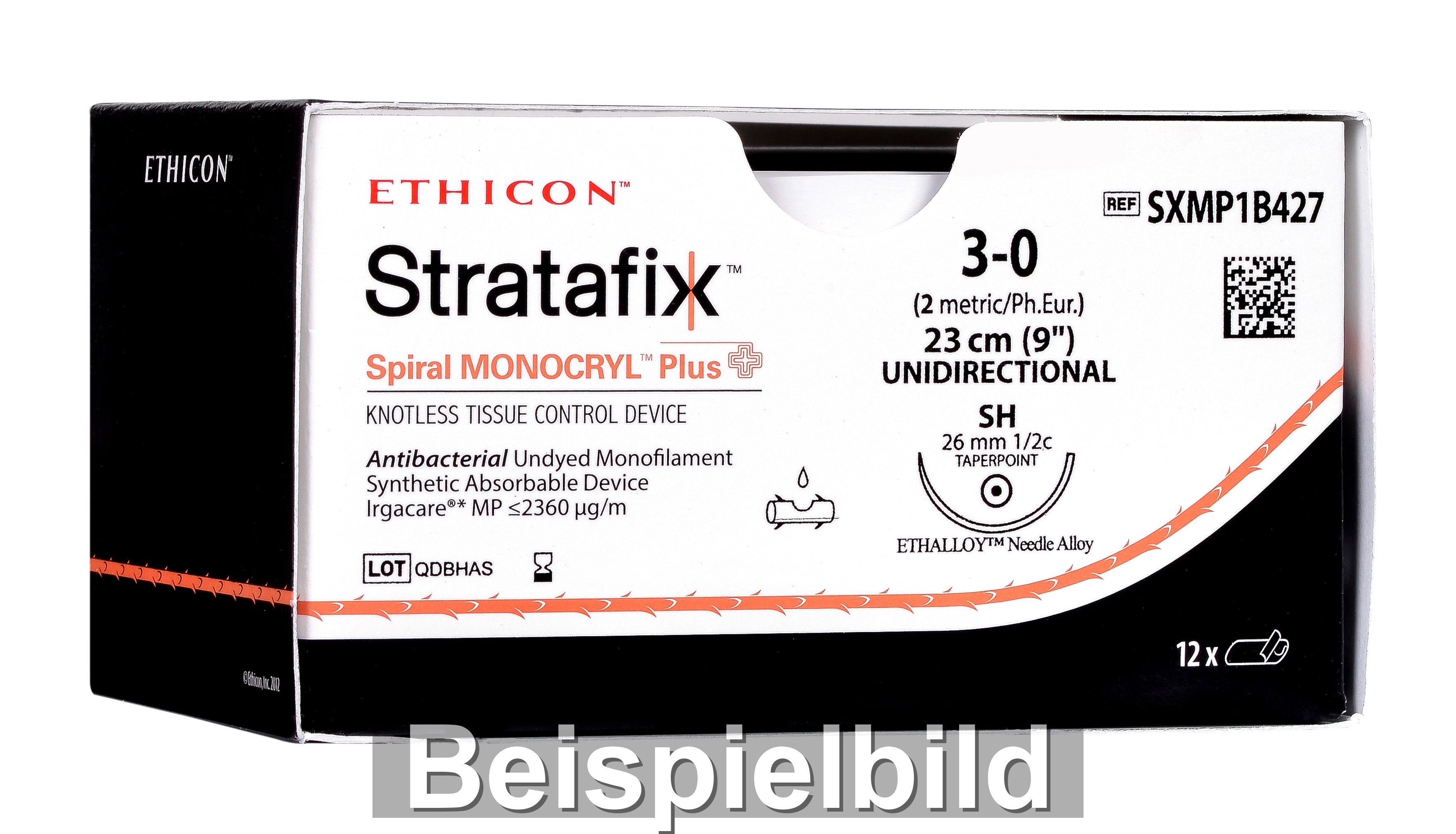 Ethicon STRATAFIX Symmetric PDS Plus violett USP 2-0 23 cm V7