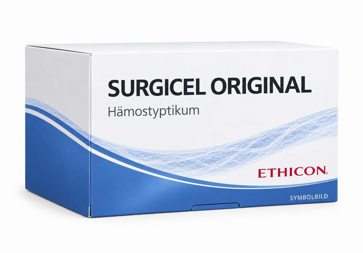 SURGICEL ORIGINAL – illustratives Verpackungsbild