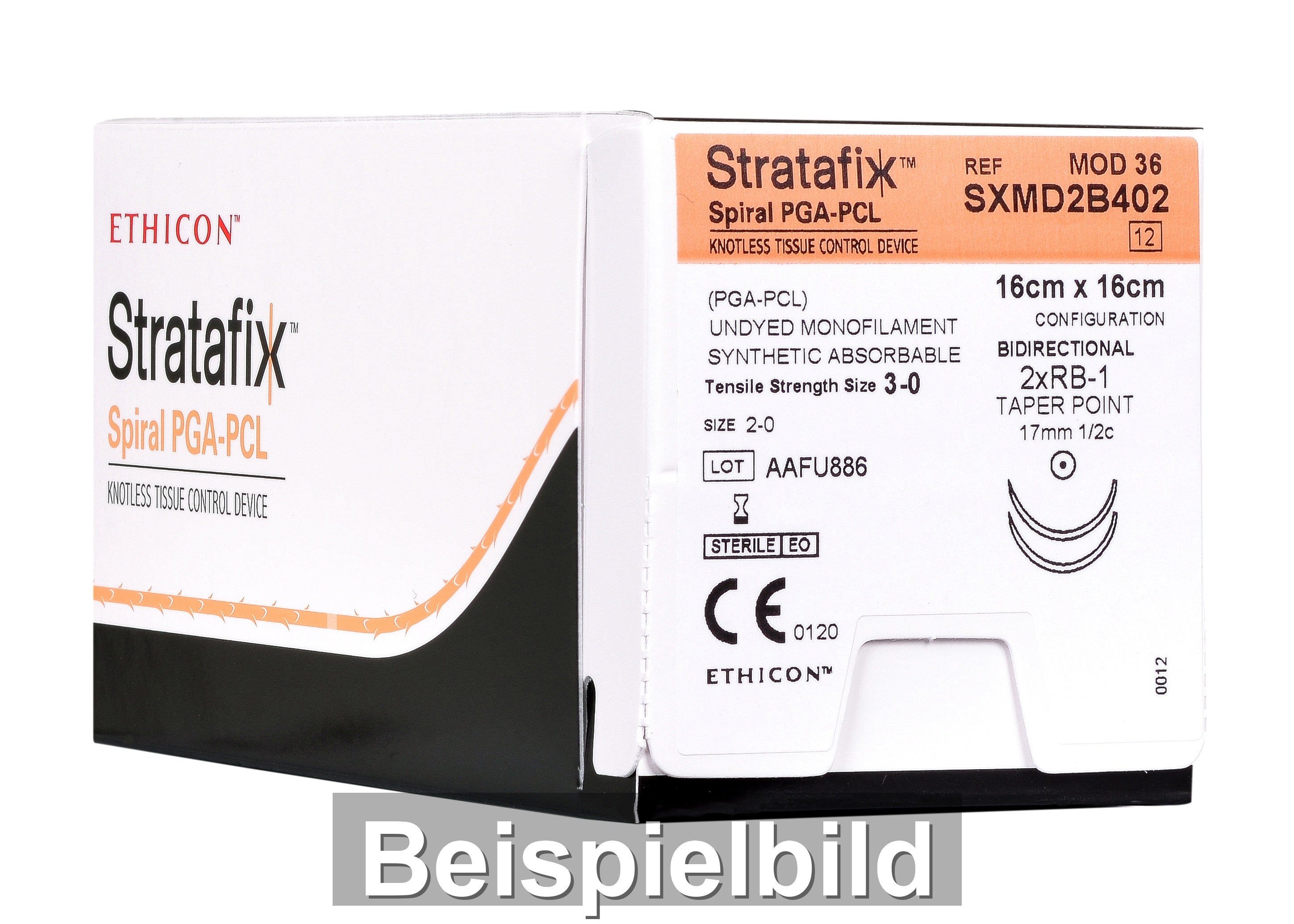 Ethicon STRATAFIX SPIRAL PGA-PCL 3-0; 2xFS; 0,30 x 0,30