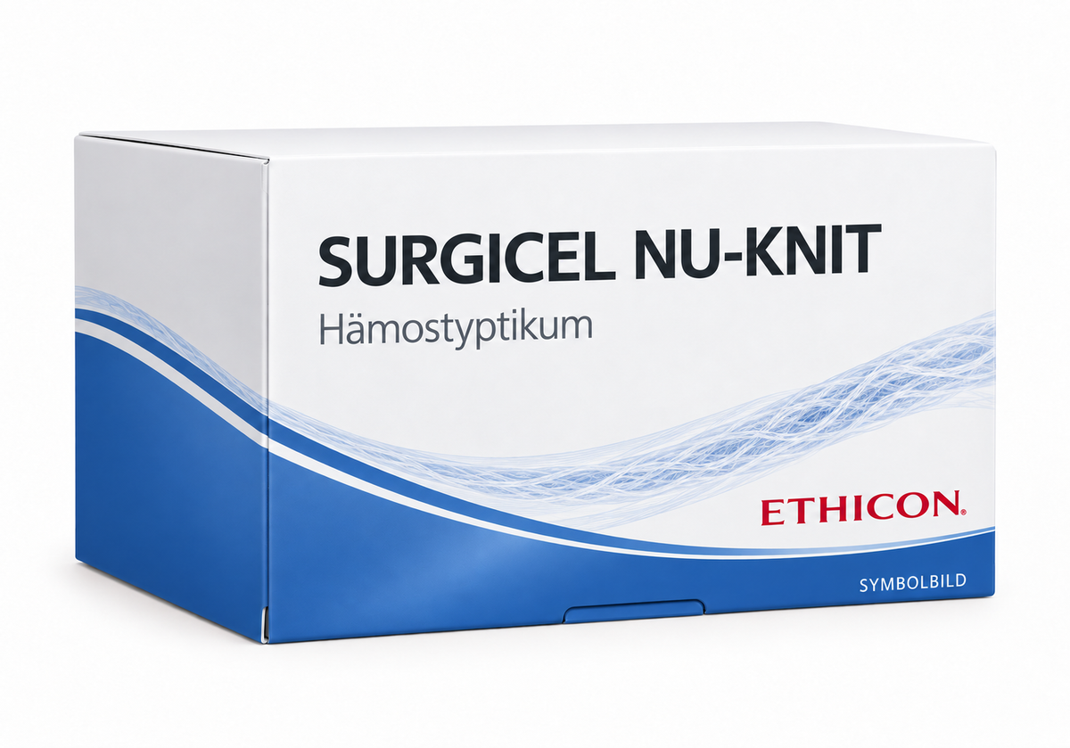 SURGICEL NU-KNIT – illustratives Verpackungsbild