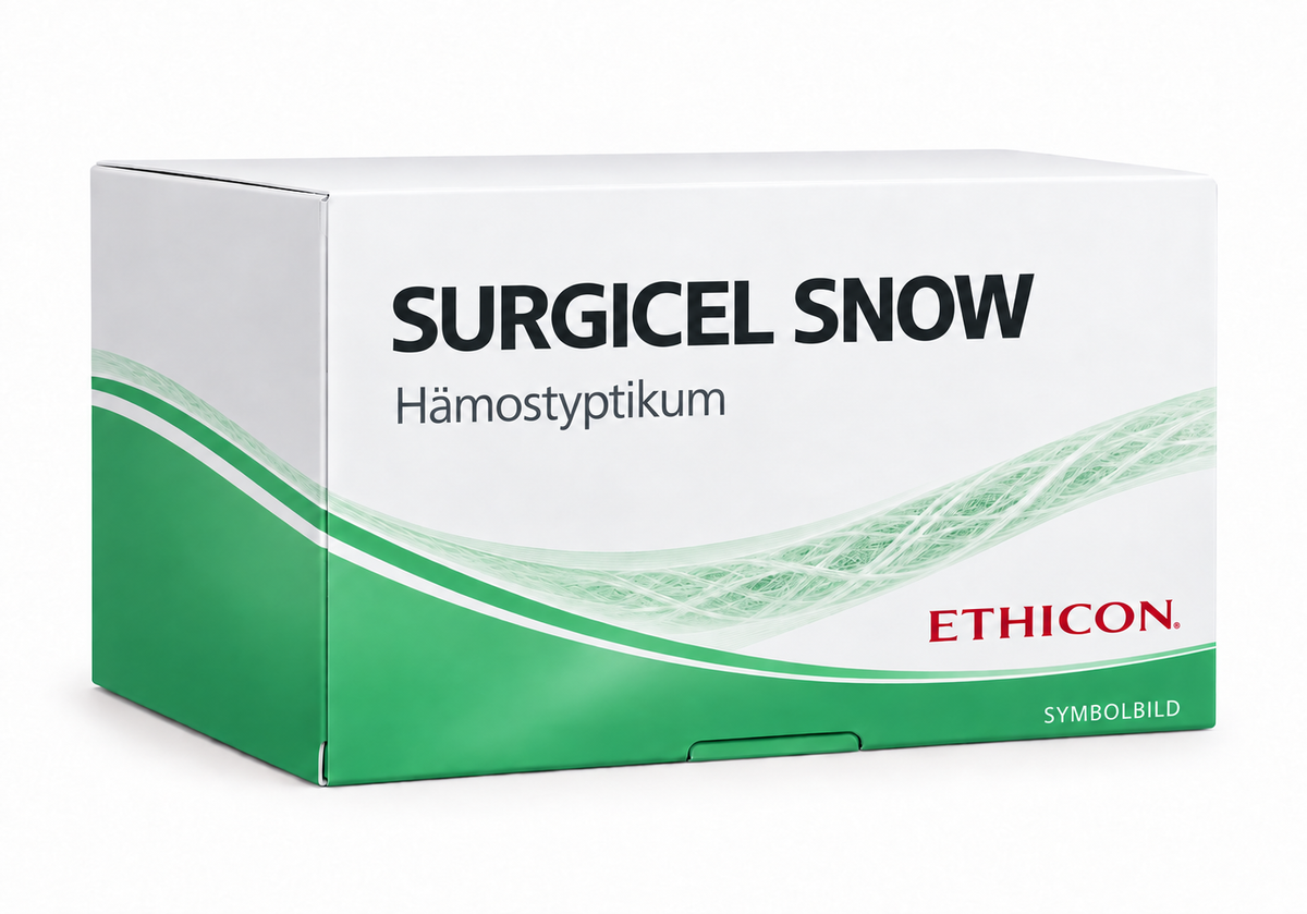 SURGICEL SNoW – illustratives Verpackungsbild